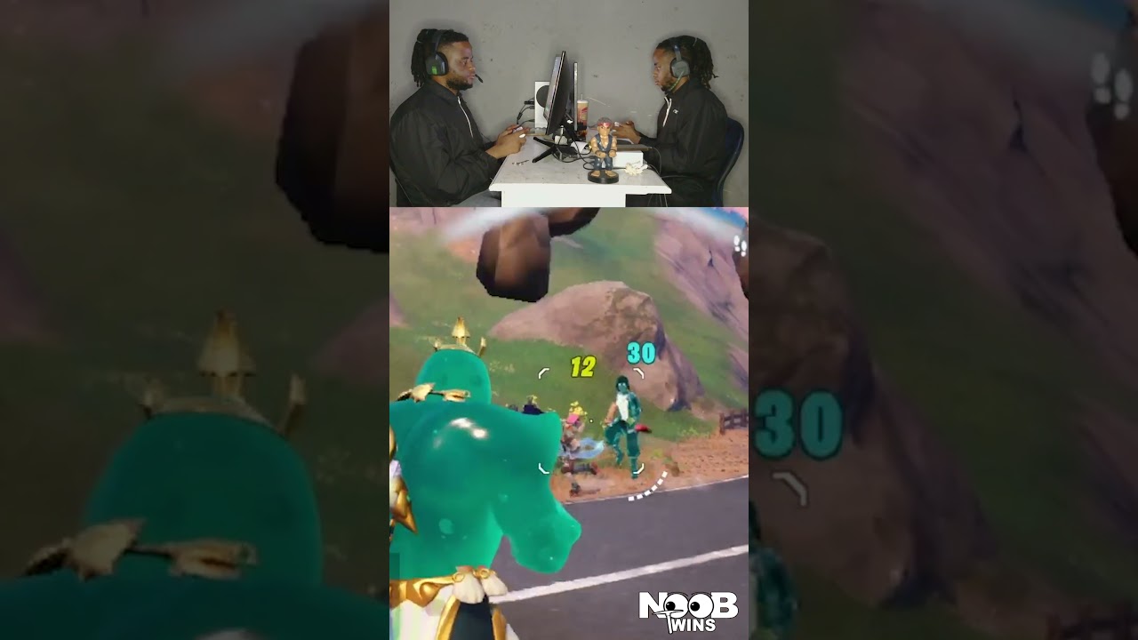 NoobTwins Poseidon's Twin cousins Win Squards part 05 #Fortnite #Zerobuild