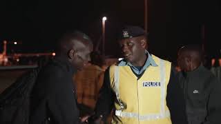 Eliud Kipchoge Leaving Eldoret International Airport And His Arrival In Austria
