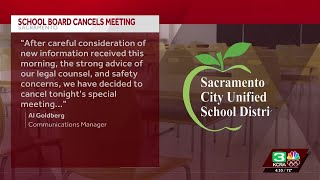 Sac City Unified cancels meeting on Phoebe Hearst over safety concerns