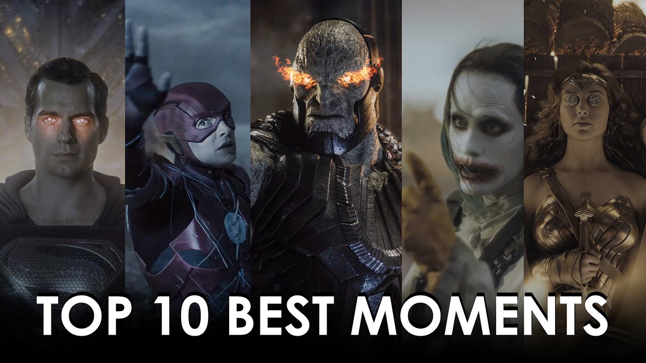 Top 10 Best Zack Snyder's Justice League Moments - YouTube