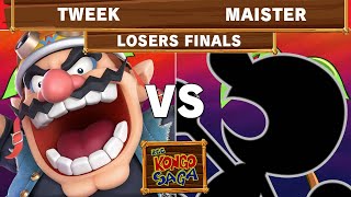 2GG Kongo Saga - TSM | Tweek (Wario) Vs NVR | Maister (Game & Watch) Losers Finals - Smash Ultimate