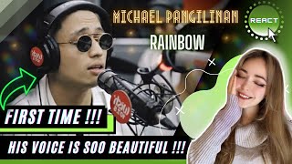 FIRST TIME REACTING to MICHAEL PANGILINAN - RAINBOW Live on Wish Bus