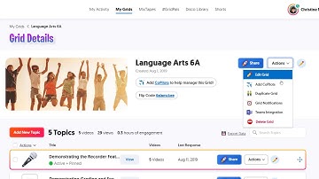 Adding CoPilots to Grids in Flipgrid