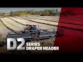 Macdon d2 series windrower draper headers
