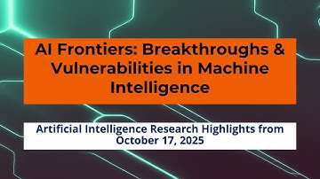 AI Frontiers: cs.AI Highlights from arXiv (October 17, 2025)
