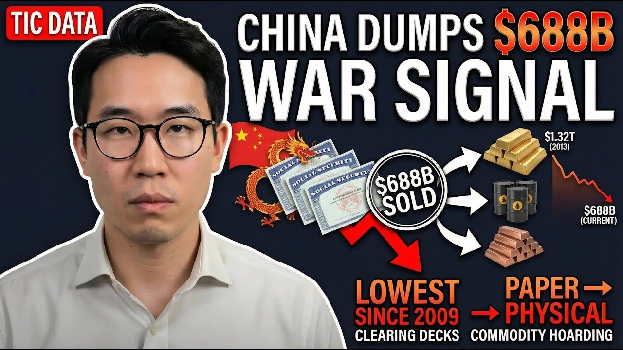 THE "$688 Billion" EXIT: Why China Just Sold US Debt at a Record Loss