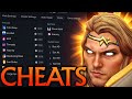 Invoker with cheats is insanely OP! Umbrella Dota 2
