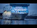 Silja Line M/S Galaxy arrives to Stockholm