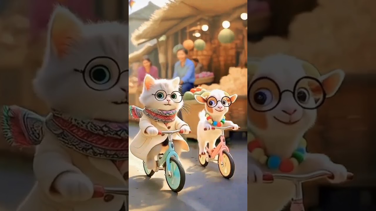 cat and goat friendship