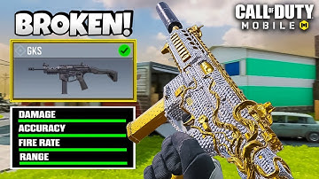 The GKS Best "Broken" Gunsmith/Loadout Class Setup | Fast ADS + No RECOIL High Accuracy | COD Mobile