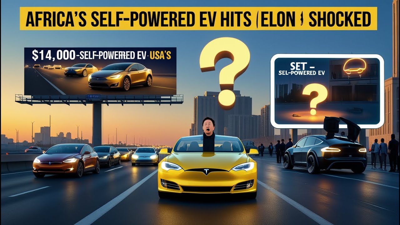 Africa Unveils First Self-Charging EV – A Threat to Tesla’s Dominance?