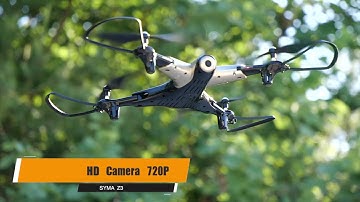 Drone Ζ3 Αναδιπλούμενο Ασημί-Μαύρο με Camera 720P