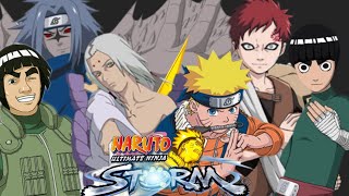 Sasuke Full Awakening N Guy Kimimaro Vs Gaara Naruto N Rock Leenaruto Ultimate Strom Mobile