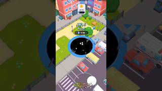 Once again eat eat and eat😋 #Hole.io #androidgames #gaming #citygames #youtubeshorts #shorts