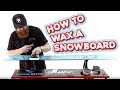 How to Wax a Snowboard | The-House.com