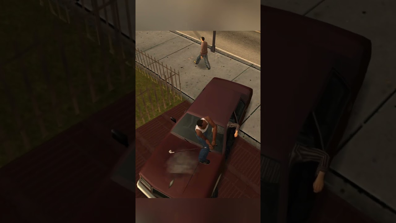 Trolling GTA San Andreas NPCs