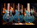3 RARE Pelham Blue Vintage Gibsons In One Room!