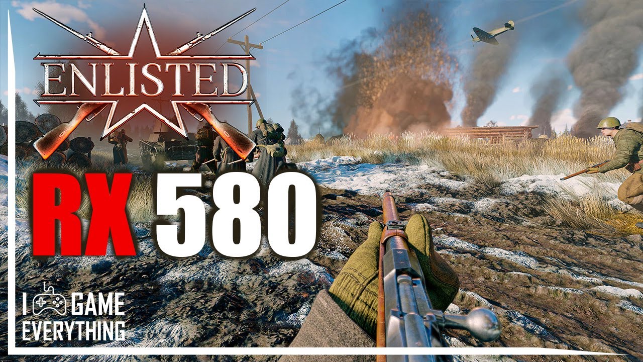 Enlisted Gameplay | RX 580 | High Settings