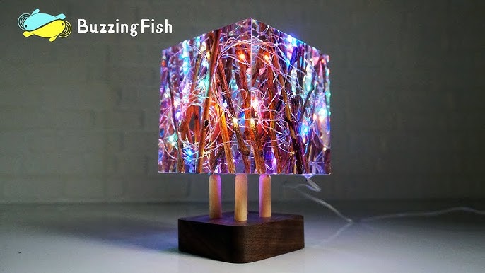 Epoxy Resin Wood Lamp with LED Lights – Step by Step Tutorial — BALTIC DAY