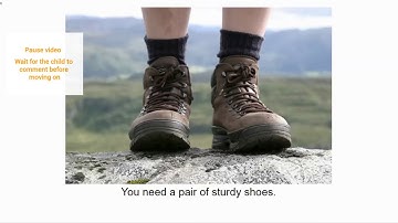 Hiking Up a Mountain - TouchChat