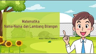 Matematika - Nama-nama dan Lambang Bilangan. Kelas 1 Tema 5 Subtema 1.