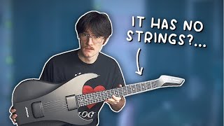 This Weird MIDI Guitar Has NO STRINGS? (AeroBand Guitar Review)
