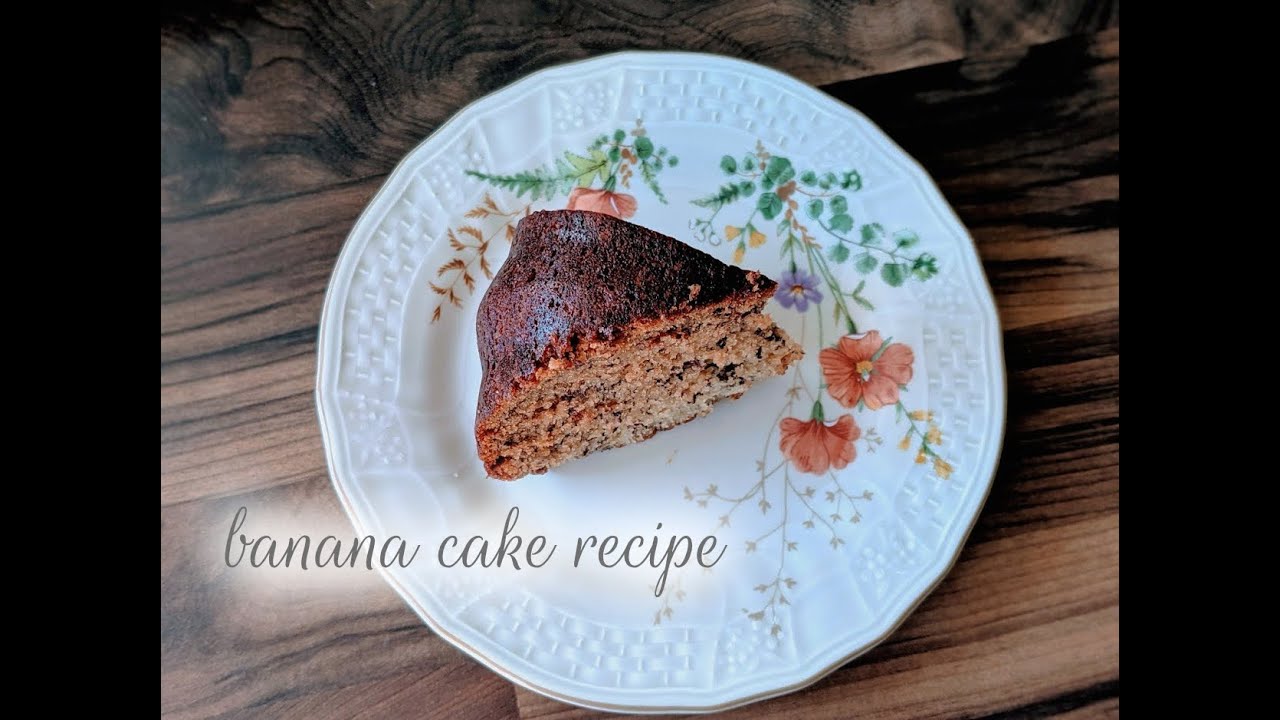 BANANA CAKE RECIPE || STEP BY STEP || SAI BORG