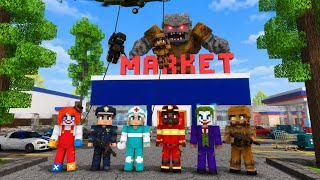 School party craft – Army and swat attack on monster in school party craft | NEW UPDATE  screenshot 1