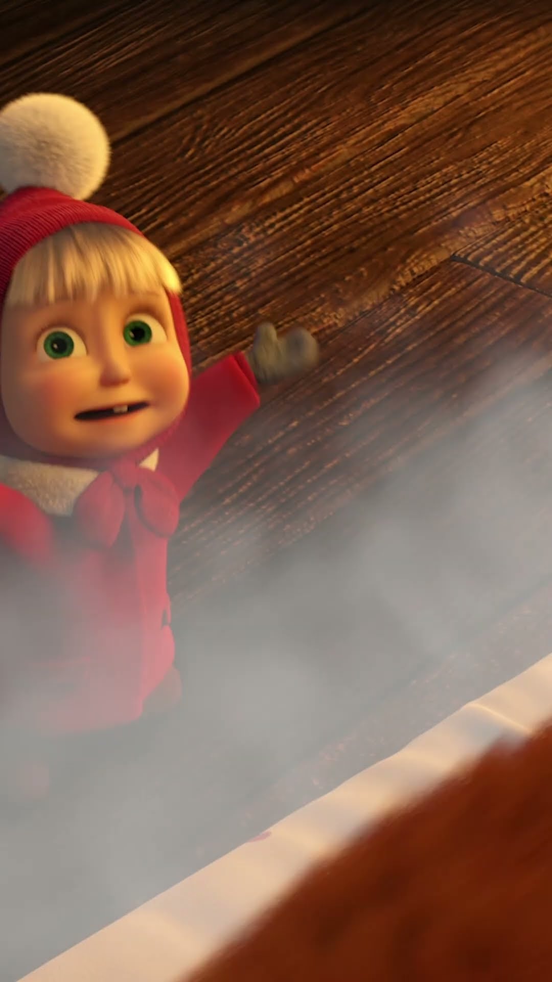 حسنًا، أيها الدب، انظر! ?? mashabeararabic #shorts #arabic #mashaandthebear# #ماشاوالدب #مضحك #كرتون