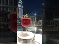 Food With a View of Dubai Fountain - Dubai Mall #shorts