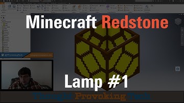 Minecraft Redstone Lamp #1 - 3D Print Design