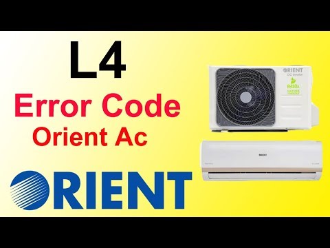 Orient Dc Inverter air Conditioner L4  Error Code Fault And Solution
