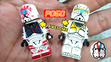 Quick Reviews : Fake Lego Clone Commandos minifigures by Pogo | Gregor & Sev Delta