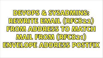 Rewrite email (RFC822) From address to match MAIL FROM (RFC821) envelope address postfix
