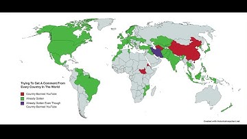 Day 6 & 7 Of Trying To Get A Comment From Every Country In The World (READ DESC)