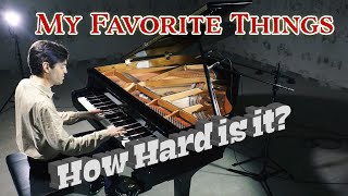 Video-Miniaturansicht von „My Favorite Things - Insanely Difficult or not? Jazz Piano Cover with Sheet Music by Jacob Koller“