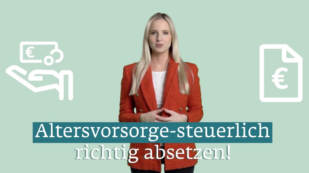 Luxus Private Altersvorsorge Steuerlich Absetzbar Ebenbild
