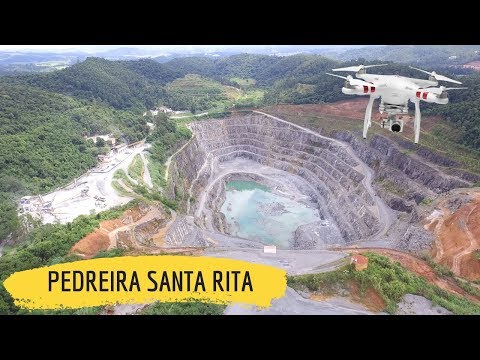 Vôo 34 - DJI PHANTOM 3 STANDARD - Pedreira Santa Rita / SP