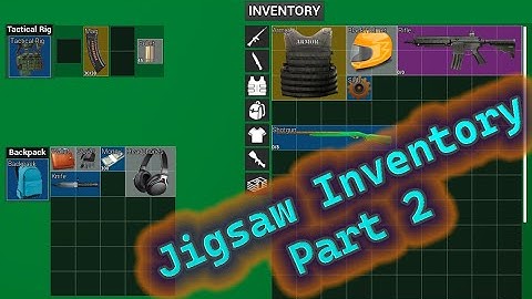 UE4 The basics of Jigsaw Inventory [Part 2] - Pickup system, Equipment slots, Context menu