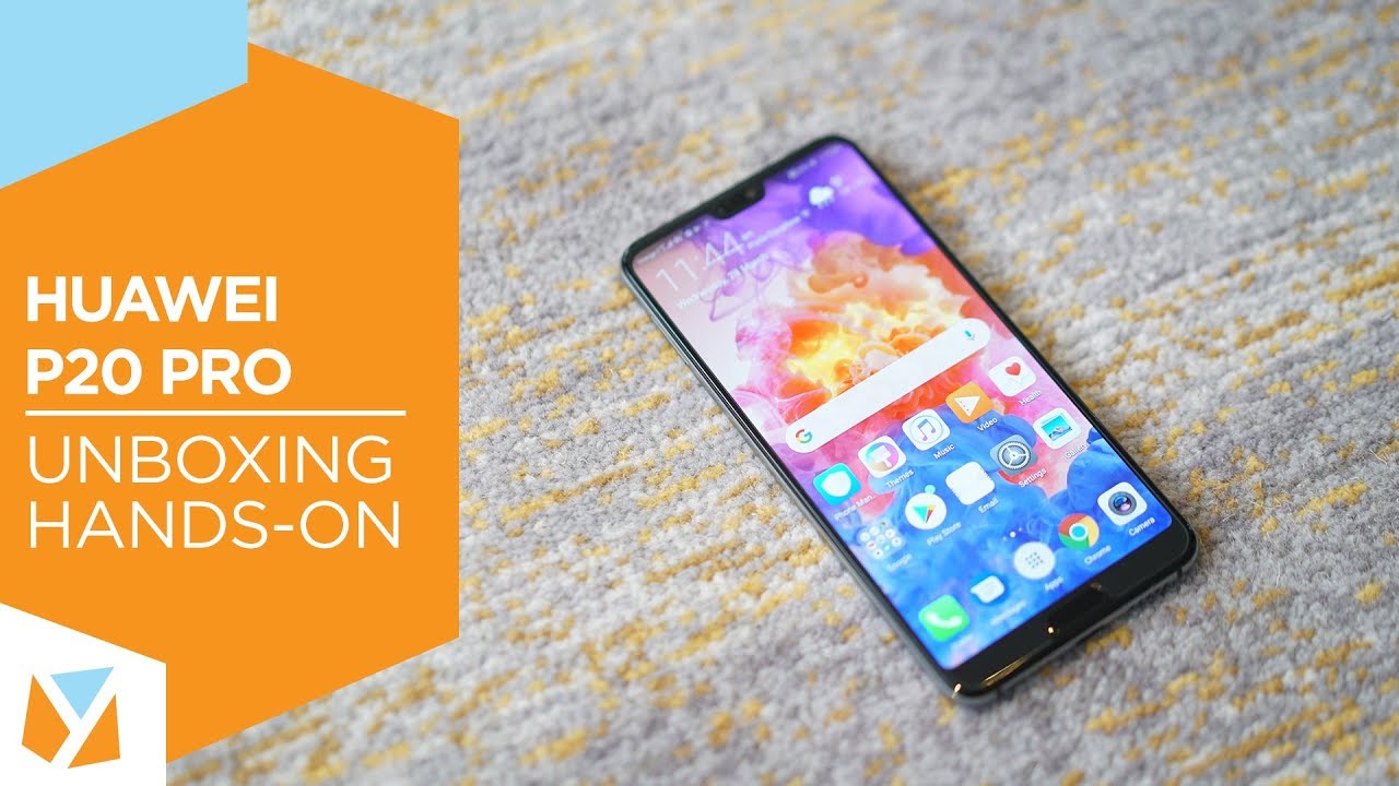 Huawei p20 plus unboxing