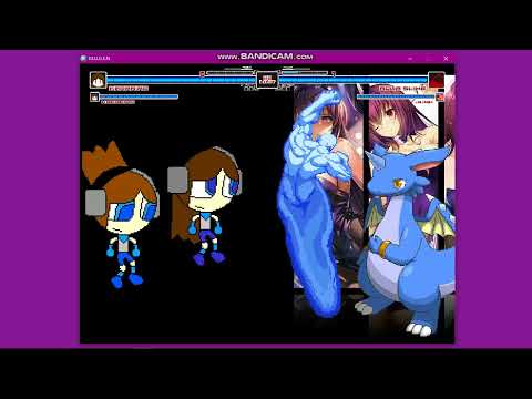 Mugen Request Kadariro X2 Vs Aqua Slime Juno MUGEN ALL STARS 1 1B