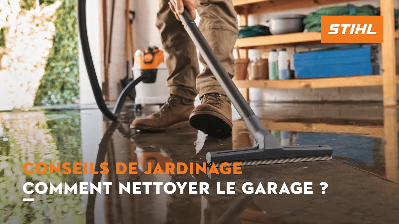 Comment nettoyer son garage et son allée de garage ? | Conseils de jardinage STIHL