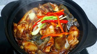 【美食强】鱼头不要只会炖豆腐、学会这道砂锅焗鱼头、又掌握一道拿手菜！