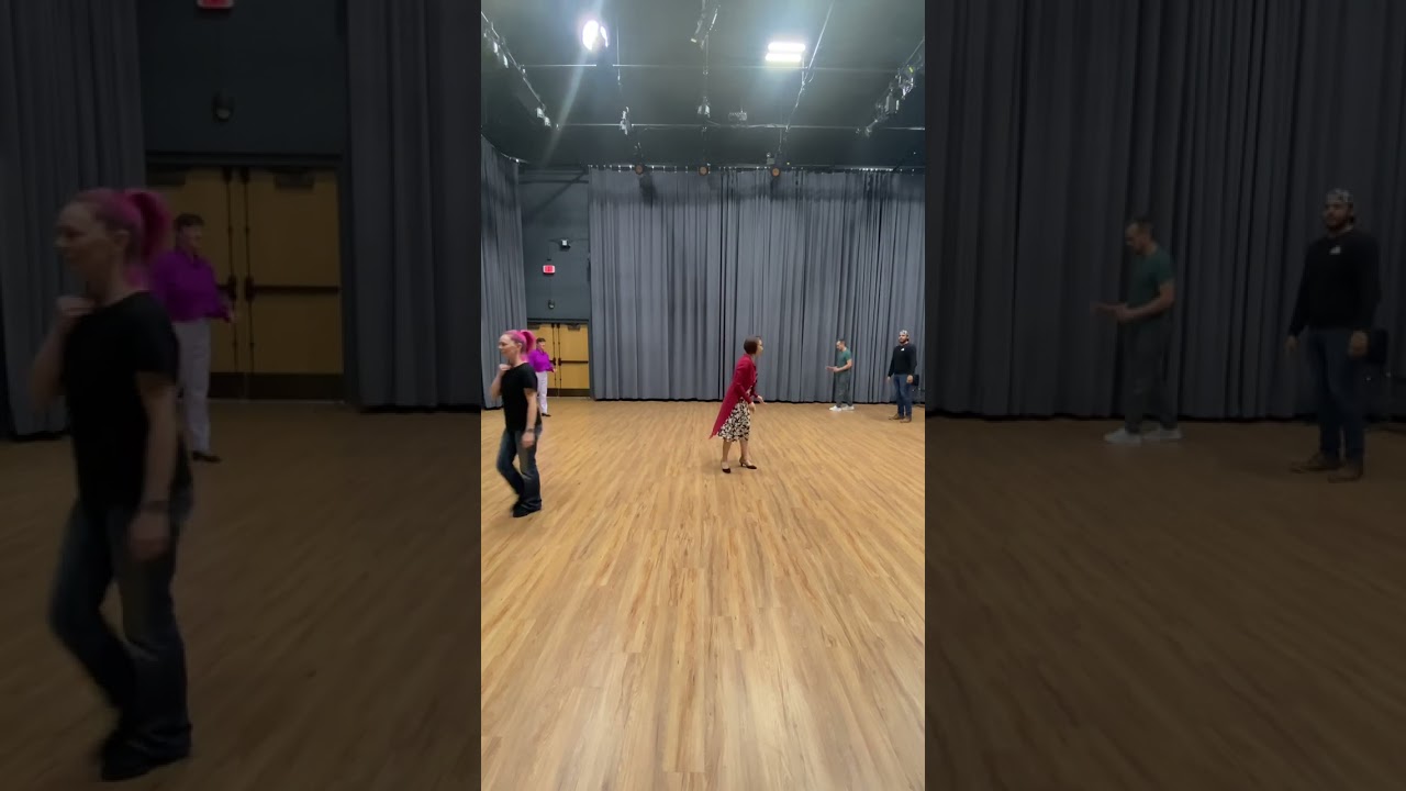 West Coast Swing beginner lesson: Basic Tap Step. Bloomington, MN (Ballroom & Latin Dance Club).