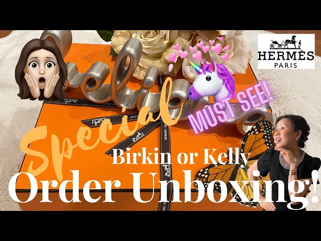 Unboxing my Hermes Special Order Bag 🖤 - HSS Bag - Kelly or