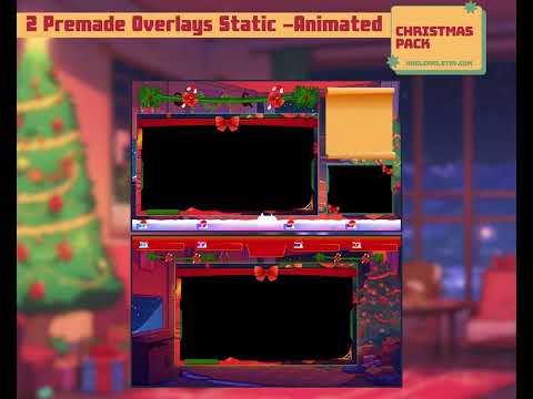 CHRISTMAS Stream Overlays