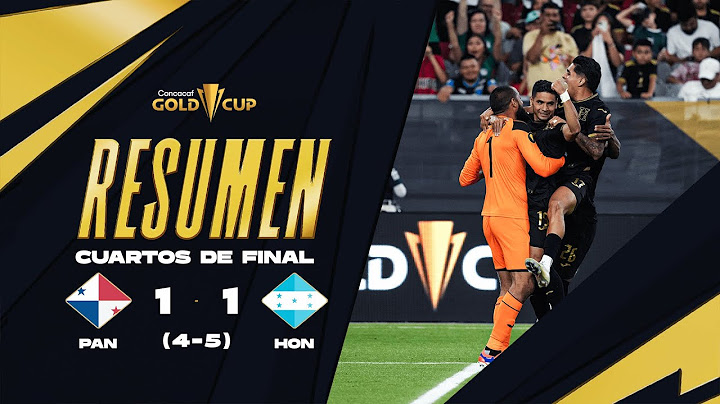 Panamá 1-1 Honduras | Copa Oro 2025 | Cuartos de Final