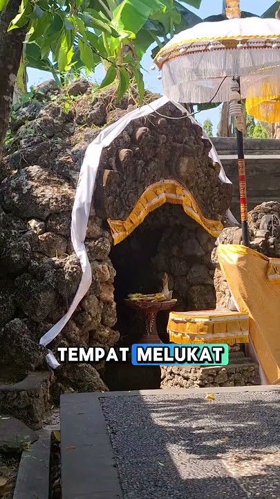 A Melukat place near the Narmadha Temple in Tanah Kilap that not many people know about.
