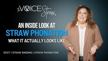 What Straw Phonation Actually Looks Like