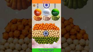 Indian National Anthem -Jana Gana Mana Indian Flag Making Indian हरभरा👀🇳🇪 #art#shorts